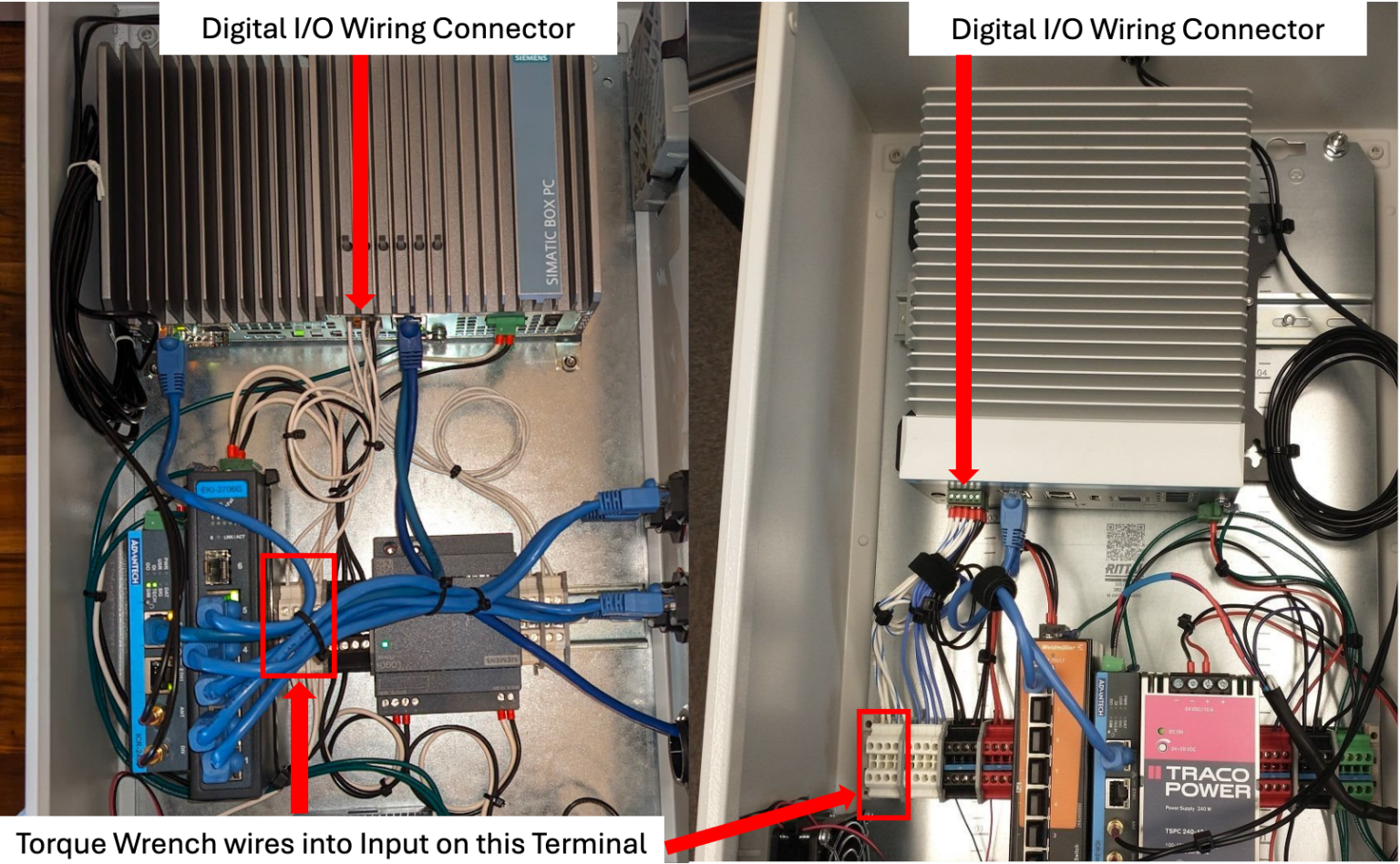 Installing a Torque Wrench: Digital Input - Rapta Inc